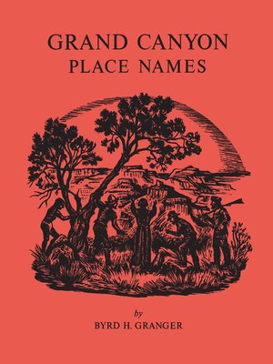 cover image of Grand Canyon Place Names